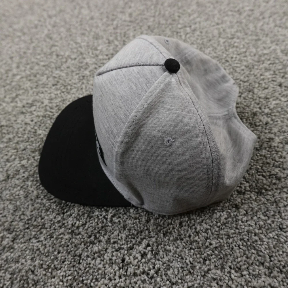 Roblox Hat Boys Gray OSFM Adjustable Snap Back Cap Game Gaming Gamer Youth Child